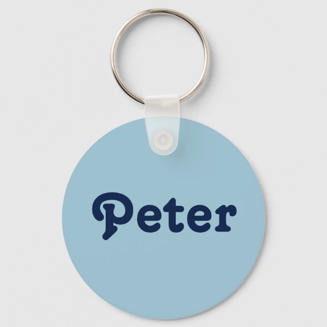 Porte-clés Porte - clé Peter (Recto)