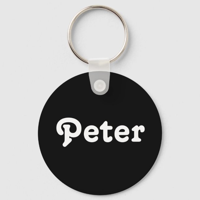Porte-clés Porte - clé Peter (Recto)