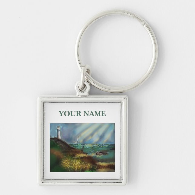 Porte-clés Porte - clé phare (Devant)