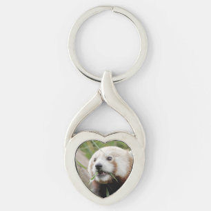 Porte-clés porte - clé Photo panda rouge, animaux 0369.