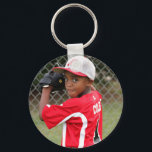 Porte-clés Porte - clé photo sport personnalisé<br><div class="desc">Porte - clé photo Sports Personnalisé : Cliquez sur "changer" sous l'image de l'espace réservé et remplacez-la par la vôtre ! Une excellente façon de montrer votre amour et votre soutien pour votre athlète favori!</div>