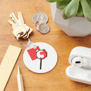 Porte-clés Porte - clé Pièces de puzzle