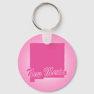 Porte-clés Porte - clé Pink State Nouveau-Mexique