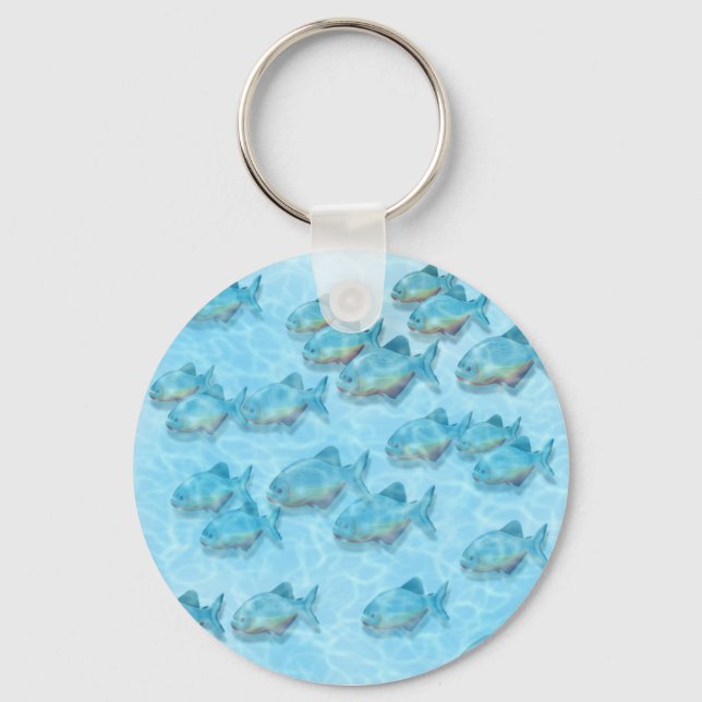 Porte-clés Porte - clé Piranha (Recto)