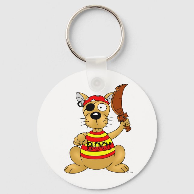 Porte-clés Porte - clé pirate (Recto)
