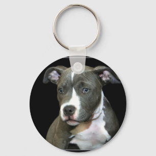Porte-clés Porte - clé Pitbull bleu