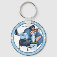 Porte - clé PMS - Boîte de Pandore Bleu 2