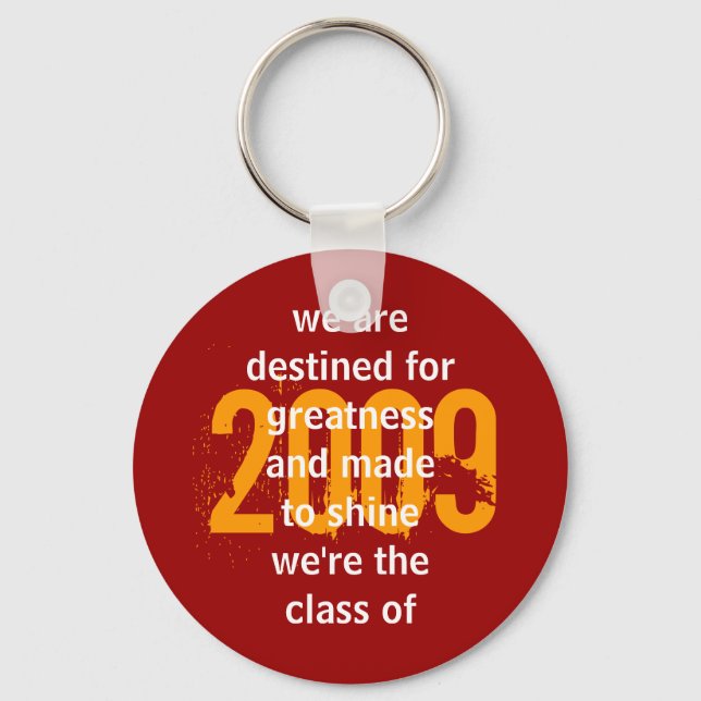 Porte-clés porte - clé poème 2009 (Recto)