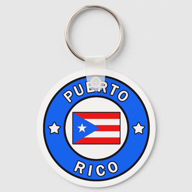 Porte-clés porte - clé Porto Rico (Recto)