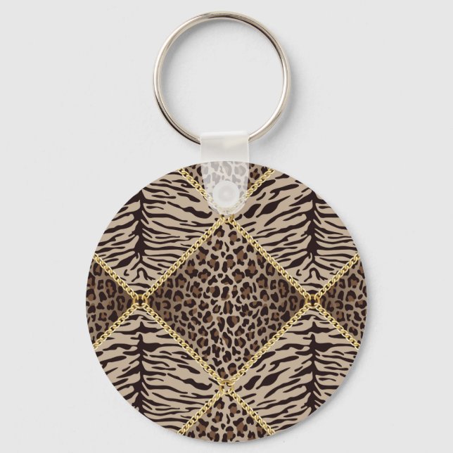 Porte-clés Porte - clé poster de animal Diamond Design (Recto)