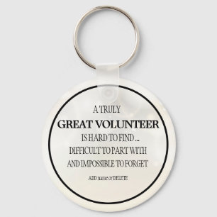Porte-clés Porte - clé pour le bénévolat merci cadeau d'appré