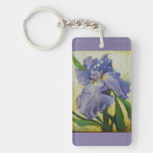 Porte-clés Porte - clé pourpre d'iris