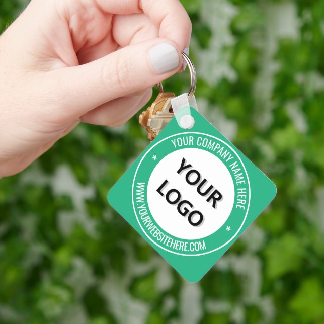 Porte-clés Porte - clé promotionnel professionnel avec logo e (main)