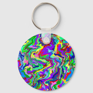 Porte-clés Porte - clé psychédélique Tie Dye