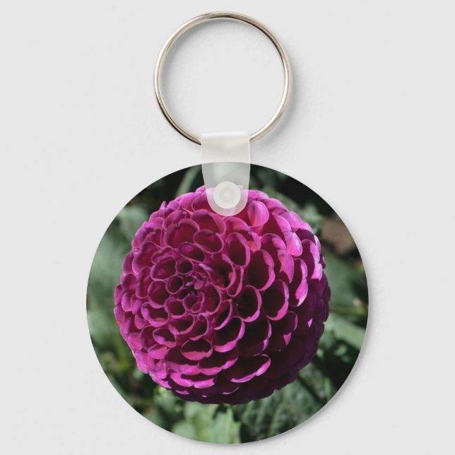 Porte-clés Porte - clé Purple Dahlia (Recto)
