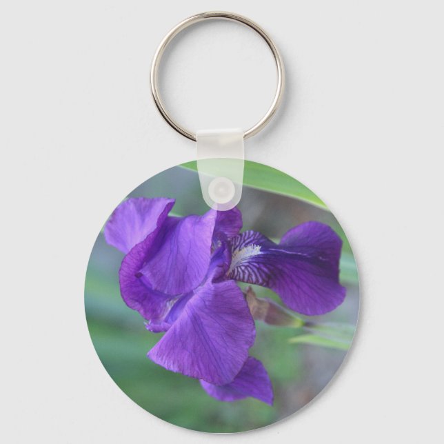 Porte-clés Porte - clé, "Purple Iris" (Recto)