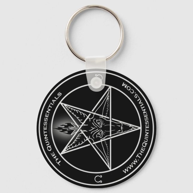 Porte-clés Porte - clé quintessence "Baphomet" (Recto)