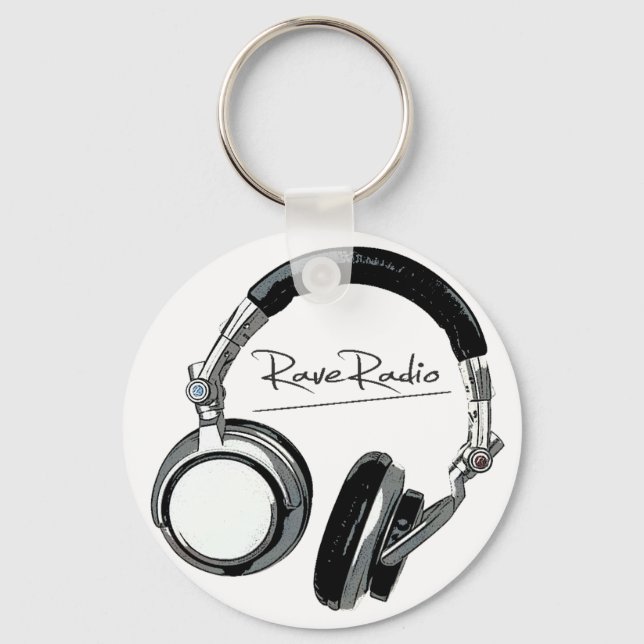 Porte-clés Porte - clé radio rave (Recto)