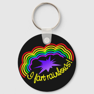 Porte-clés Porte - clé Rainbow Farts