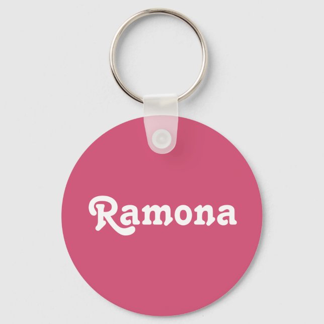 Porte-clés Porte - clé Ramona (Recto)