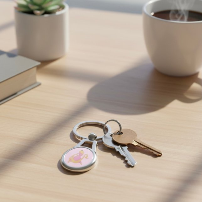 Porte-clés Porte - clé Rapunzel (Créateur téléchargé)