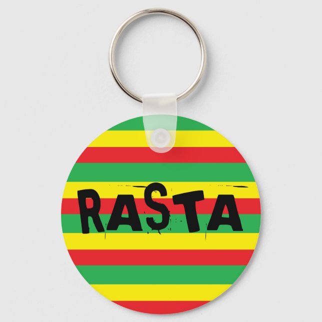 Porte-clés Porte - clé Rasta (Recto)