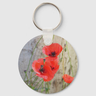 Porte-clés Porte - clé Red Field Corn Poppies