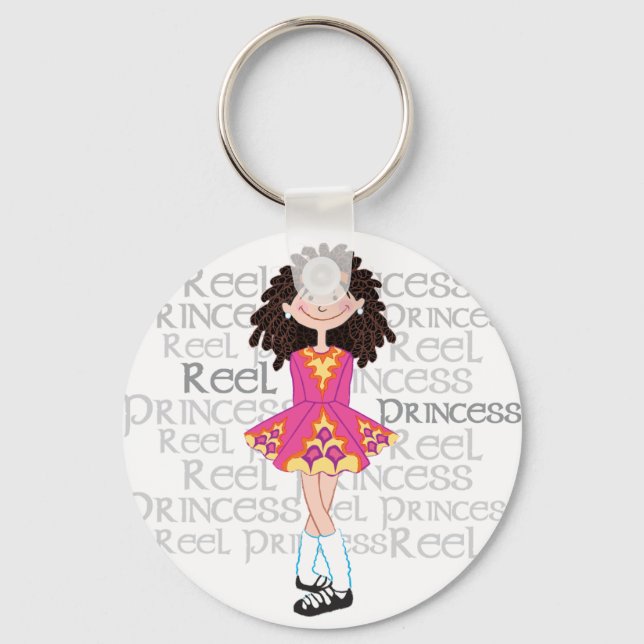 Porte-clés Porte - clé Reel Brunette (Recto)