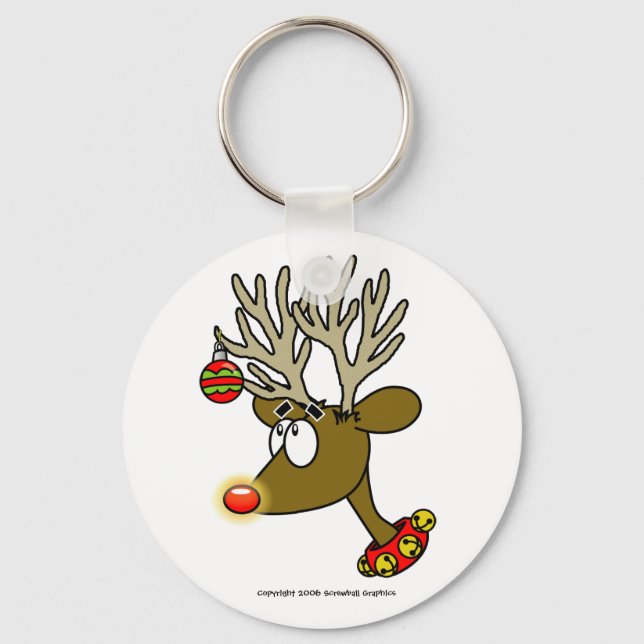 Porte-clés Porte - clé Reindeer (Recto)