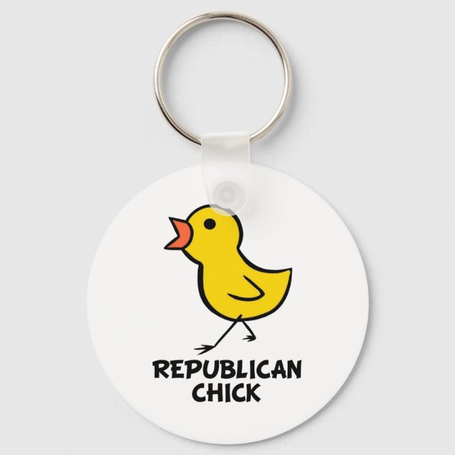 Porte-clés Porte - clé républicain de poussins (Recto)