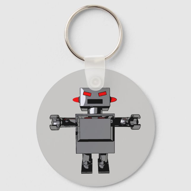 Porte-clés Porte - clé Robot simple (Recto)
