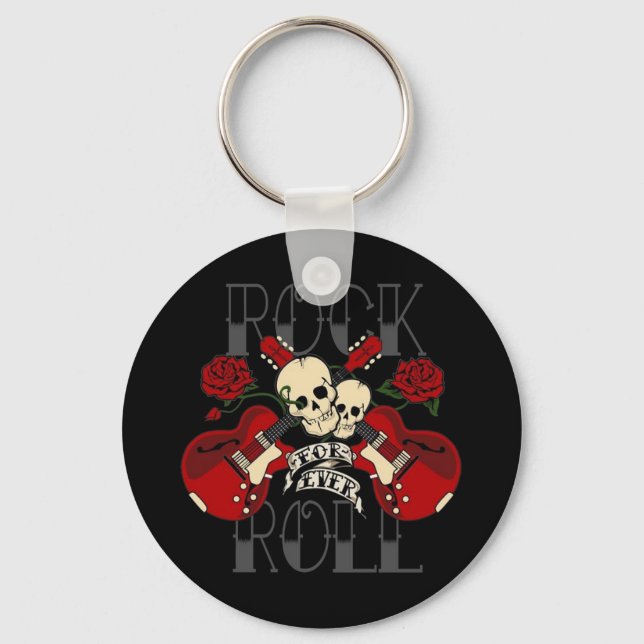 Porte-clés Porte - clé Rock and Roll Forever (Recto)