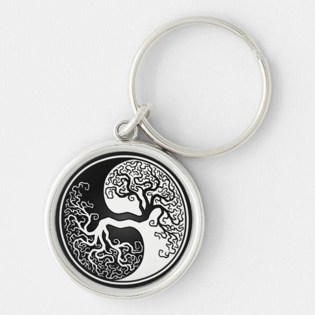 Porte-clés Porte - clé rond de la meilleure qualité de Yin (Devant)