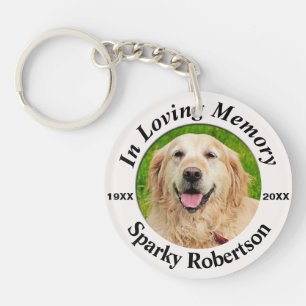 Porte-clés Porte - clé ronde Pet Memorial