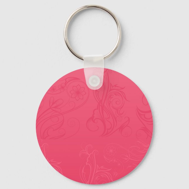 Porte-clés Porte - clé rose Abstrait (Recto)