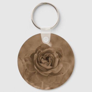 Porte-clés Porte - clé rose de cru