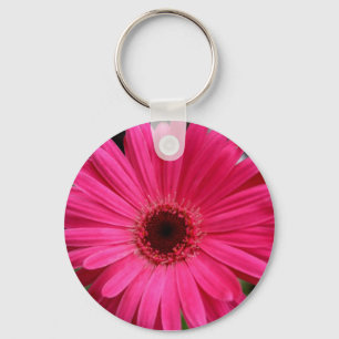 Porte-clés Porte - clé rose de marguerite de Gerbera