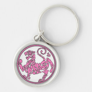 Porte-clés Porte - clé rose de tigre