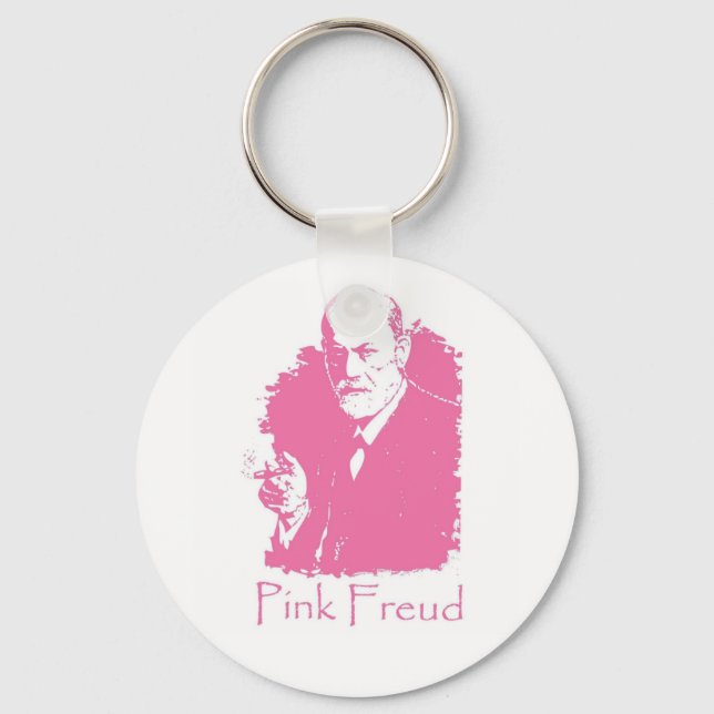 Porte-clés Porte - clé rose Freud (Recto)