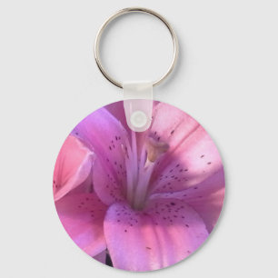 Porte-clés Porte - clé rose Lily