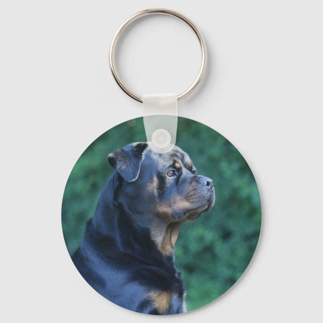 Porte-clés Porte - clé Rottweiler (Recto)