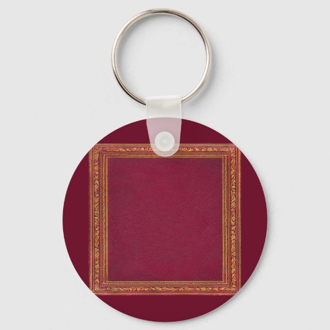 Porte-clés Porte - clé rouge antique (Recto)