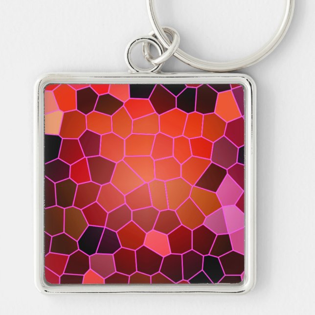Porte-clés Porte - clé rouge Bee Hive (Devant)
