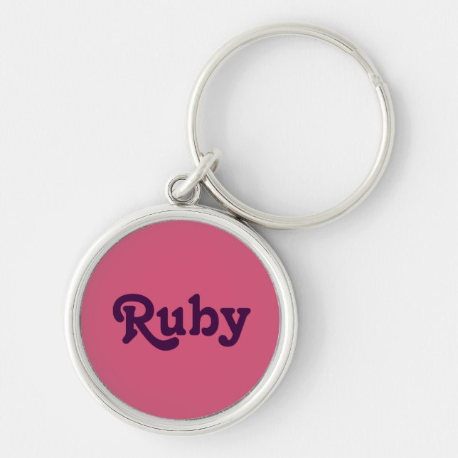 Porte-clés Porte - clé Ruby (Devant)