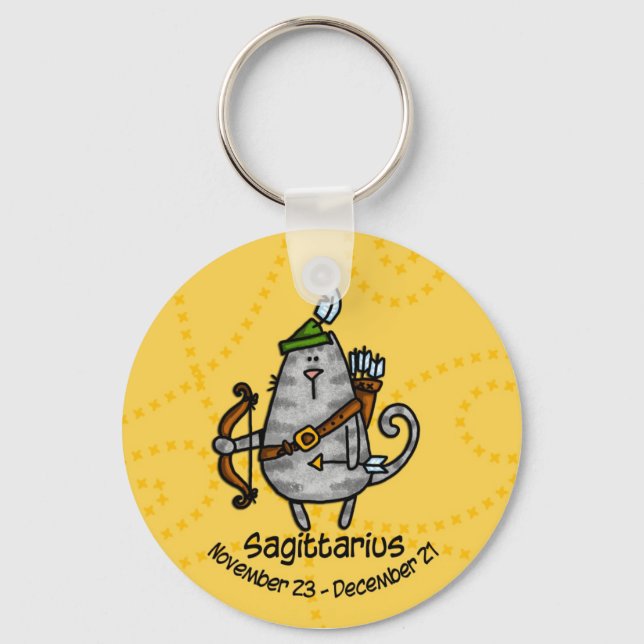 Porte-clés porte - clé sagittarius (Recto)