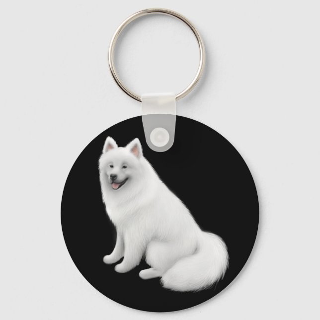 Porte-clés Porte - clé Samoyed Dog (Recto)
