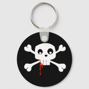 Porte-clés Porte - clé sanglant de jolly roger