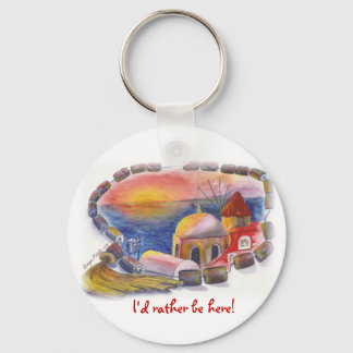 Porte-clés Porte - clé Santorin