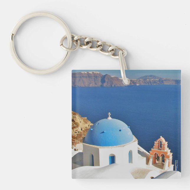 Porte-clés Porte - clé Santorin (Devant)