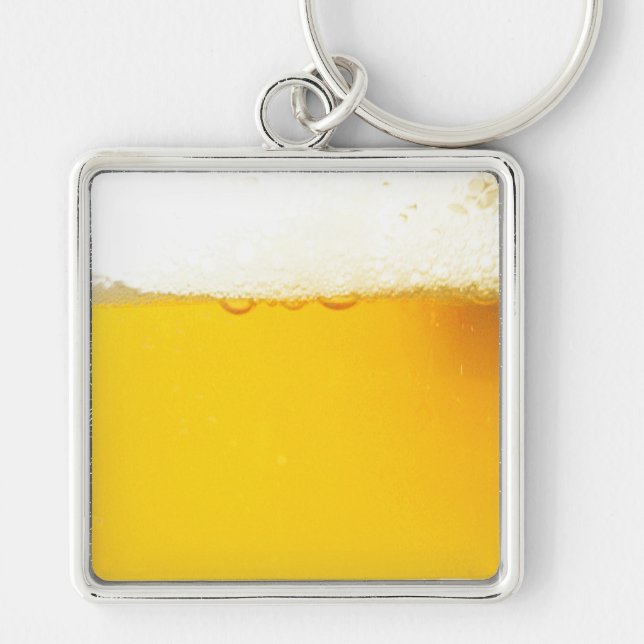 Porte-clés Porte - clé savoureux frais de bière (Devant)